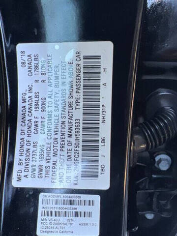 2018 Honda Civic LX