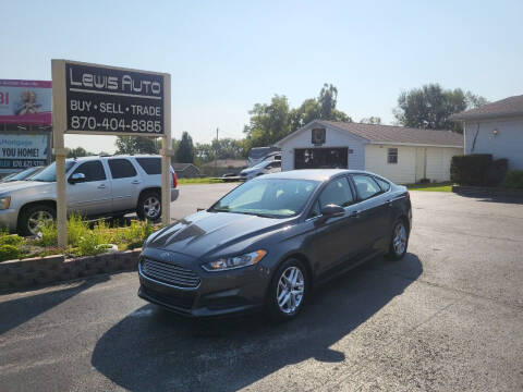 2015 Ford Fusion for sale at Lewis Auto in Mountain Home AR
