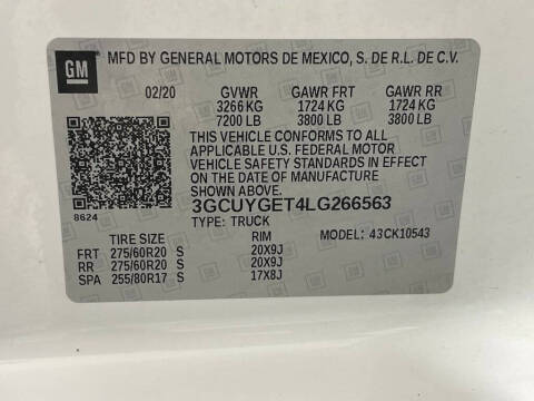 2020 Chevrolet Silverado 1500