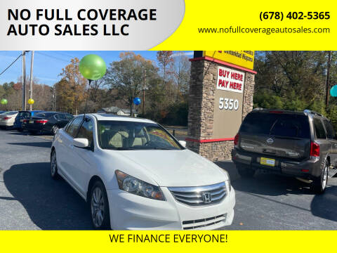 2012 Honda Accord for sale at NO FULL COVERAGE AUTO SALES LLC in Austell GA