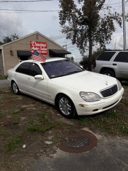2002 Mercedes-Benz S-Class for sale at DAVINA AUTO SALES in Longwood FL