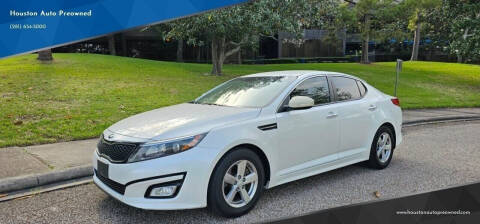 2015 Kia Optima for sale at Houston Auto Preowned in Houston TX