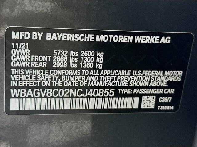 2022 BMW 8 Series M850i xDrive Gran Coupe