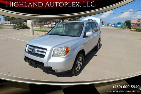 2006 Honda Pilot for sale at Highland Autoplex, LLC in Dallas TX