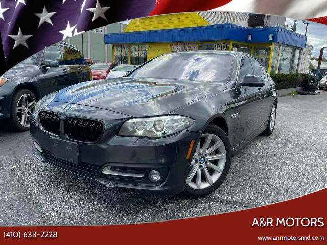 2015 BMW 5 Series for sale at A&R MOTORS in Baltimore MD