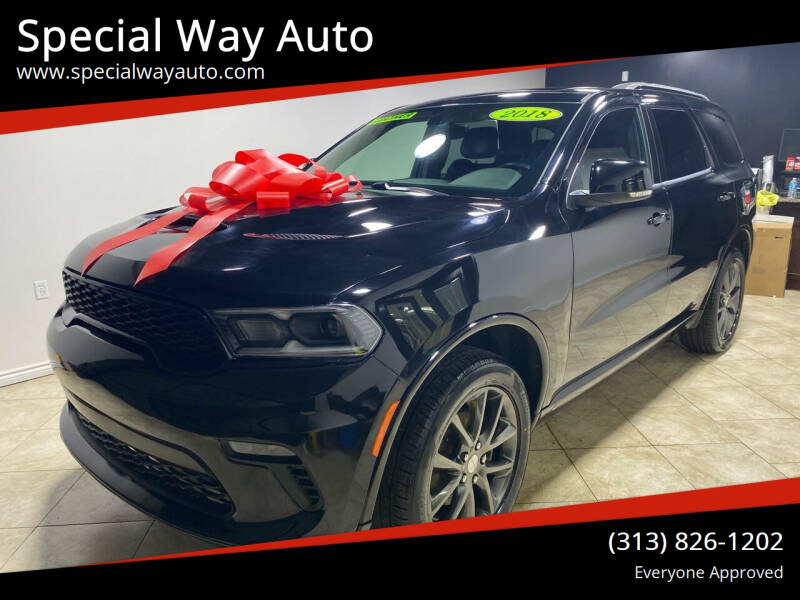 2018 Dodge Durango for sale at Special Way Auto in Hamtramck MI