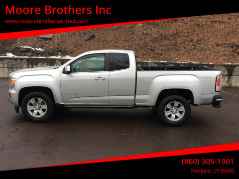 2016 GMC Canyon for sale at Moore Brothers Inc in Portland CT