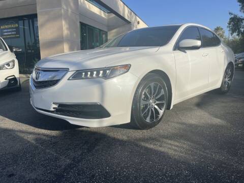 2015 Acura TLX for sale at AutoHaus in Colton CA