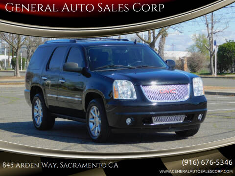 2012 GMC Yukon for sale at General Auto Sales Corp in Sacramento CA