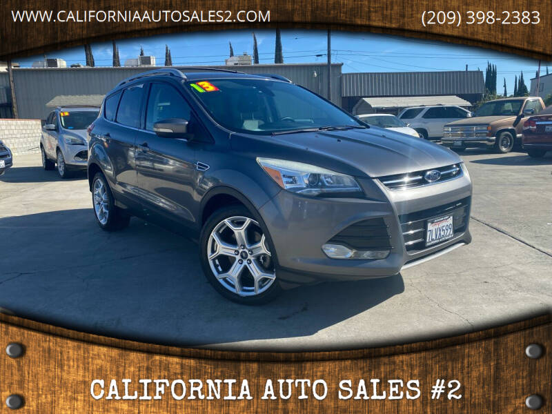 2013 Ford Escape for sale at CALIFORNIA AUTO SALES #2 in Livingston CA