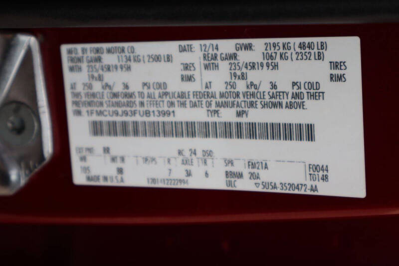 2015 Ford Escape Titanium