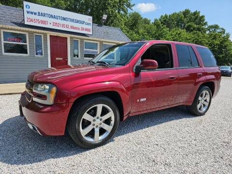 2008 Chevrolet TrailBlazer for sale at BARTON AUTOMOTIVE GROUP LLC in Alliance OH