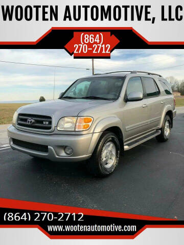 2003 Toyota Sequoia for sale at WOOTEN AUTOMOTIVE, LLC in Landrum SC