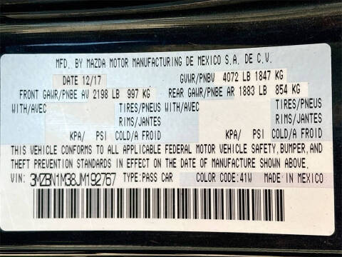 2018 Mazda MAZDA3 Grand Touring