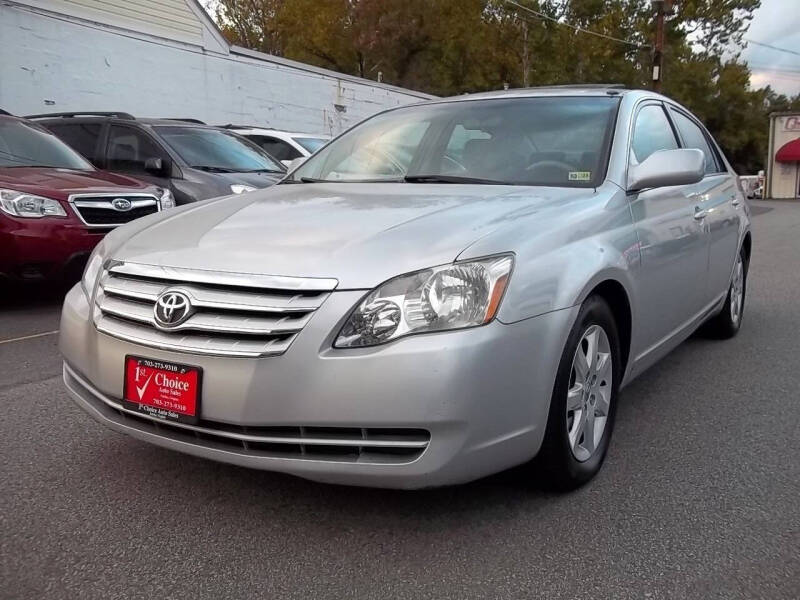 2006 Toyota Avalon for sale at 1st Choice Auto Sales in Fairfax VA