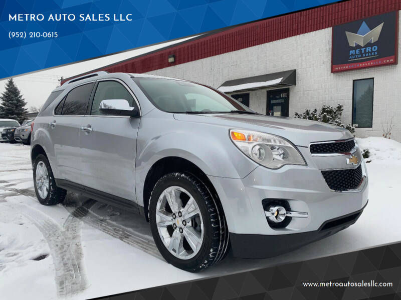 2015 Chevrolet Equinox for sale at METRO AUTO SALES LLC in Lino Lakes MN