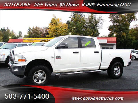 2012 RAM 3500 for sale at AUTOLANE in Portland OR