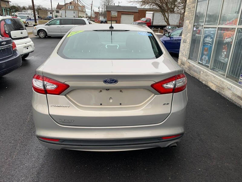 2016 Ford Fusion for sale at B N M Auto Sales Inc in New Castle, PA