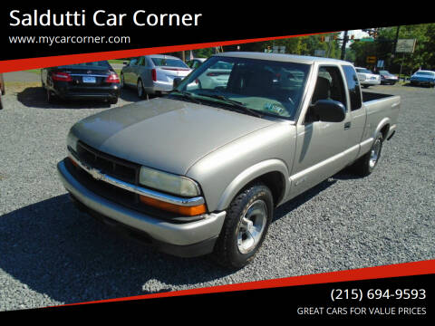 2003 Chevrolet S-10 for sale at Saldutti Car Corner in Gilbertsville PA