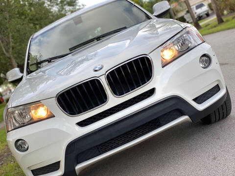 2013 BMW X3 for sale at HIGH PERFORMANCE MOTORS in Hollywood FL