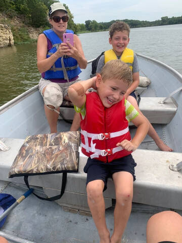 1993 Lowe Boats Fishing