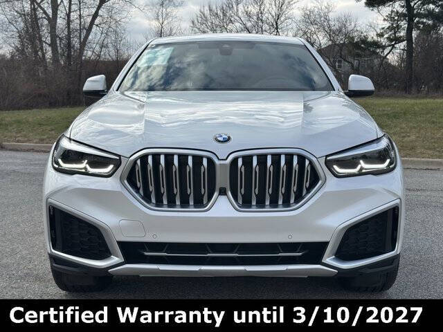 Used 2022 BMW X6 40i with VIN 5UXCY6C01N9L61792 for sale in Schererville, IN