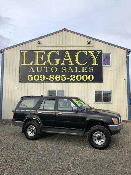 1991 Toyota 4Runner for sale at Legacy Auto Sales in Toppenish WA