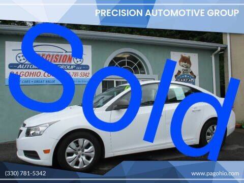 2014 Chevrolet Cruze for sale at Precision Automotive Group in Youngstown OH