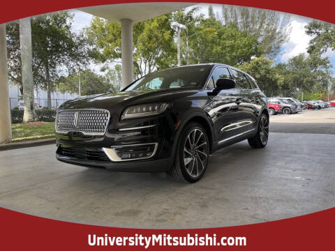 2019 Lincoln Nautilus for sale at University Mitsubishi in Davie FL
