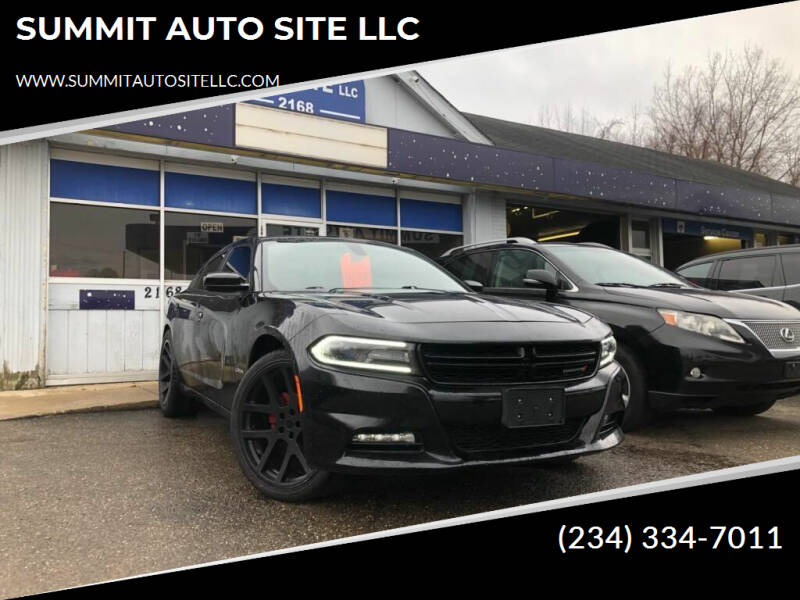 2017 Dodge Charger for sale at SUMMIT AUTO SITE LLC in Akron OH