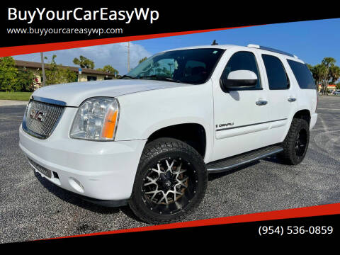 2008 GMC Yukon for sale at BuyYourCarEasyWp in West Park FL
