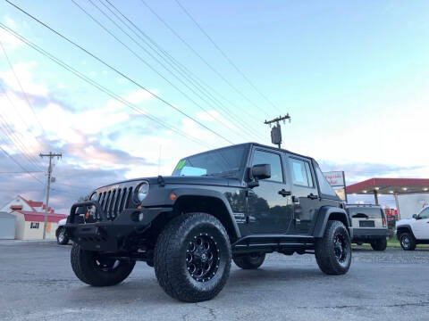 2010 Jeep Wrangler Unlimited for sale at Key Automotive Group in Stokesdale NC
