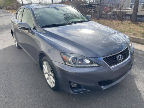 2012 Lexus IS 250 for sale at Shell Motors in Chantilly VA