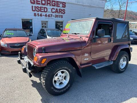 2003 Jeep Wrangler for sale at George's Used Cars Inc in Orbisonia PA
