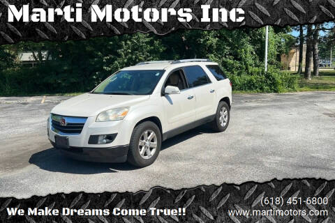 2010 Saturn Outlook for sale at Marti Motors Inc in Madison IL