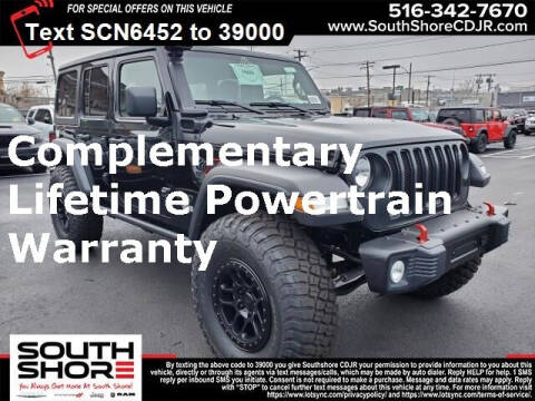 2021 Jeep Wrangler Unlimited for sale at South Shore Chrysler Dodge Jeep Ram in Inwood NY