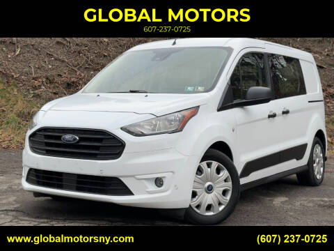 2021 Ford Transit Connect for sale at GLOBAL MOTORS in Binghamton NY