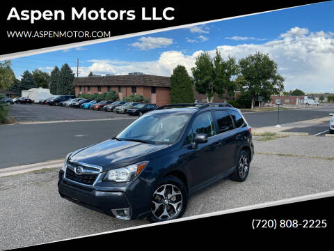 2014 Subaru Forester for sale at Aspen Motors LLC in Denver CO