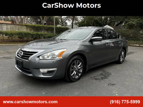 2015 Nissan Altima for sale at CarShow Motors in Sacramento CA
