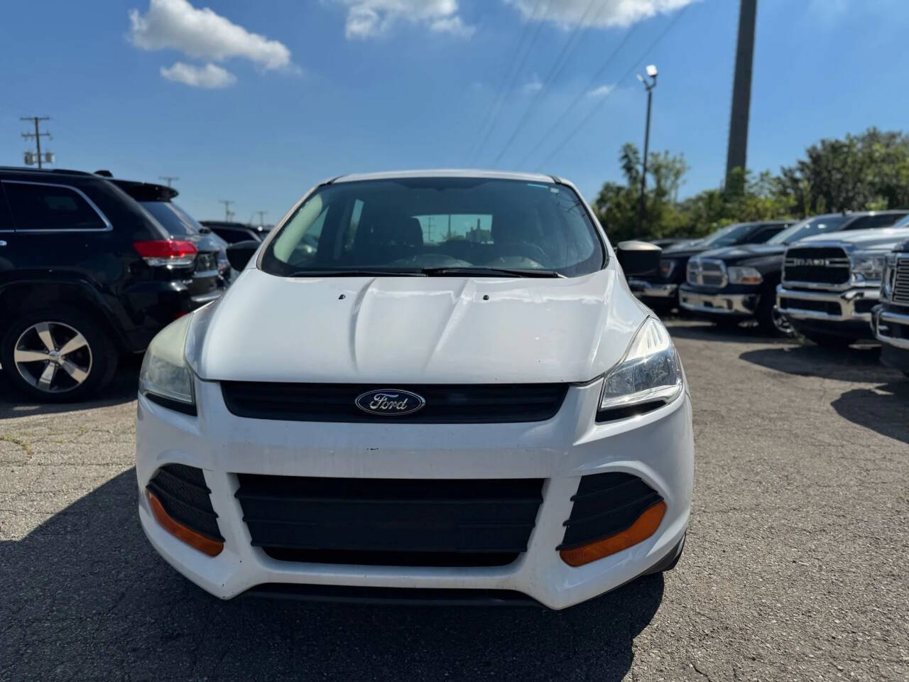 White 2013 Ford Escape S S 4dr SUV 2