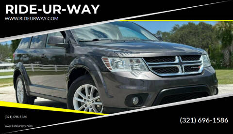 2017 Dodge Journey for sale at RIDE-UR-WAY in Cocoa FL