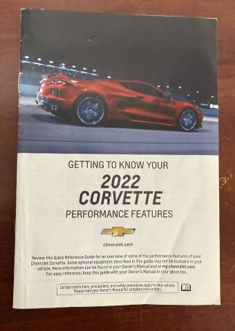 2022 Chevrolet Corvette Stingray