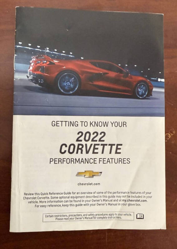 2022 Chevrolet Corvette Stingray