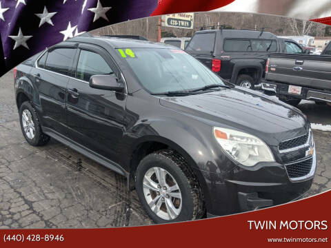 2014 Chevrolet Equinox for sale at TWIN MOTORS in Madison OH
