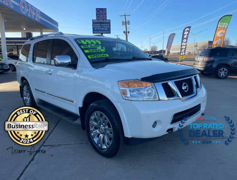 2015 Nissan Armada for sale at CAR SOURCE OKC in Oklahoma City OK