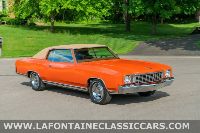 1972 Chevrolet Monte Carlo For Sale In Michigan