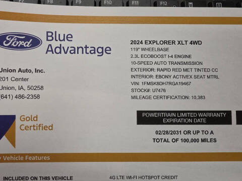 2024 Ford Explorer XLT