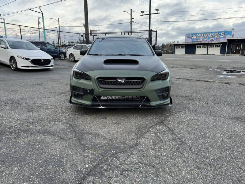 2016 Subaru WRX for sale at First Union Auto in Seattle WA