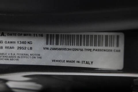 2017 Maserati Quattroporte S Q4 GranSport