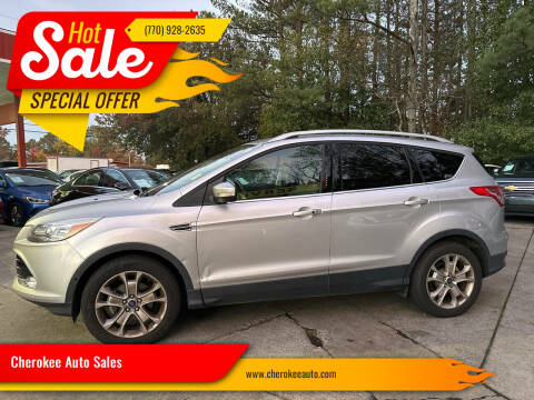 2016 Ford Escape for sale at Cherokee Auto Sales in Acworth GA